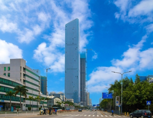 Buleway 빌딩 및 수영장 프로젝트: 중국 에너지 저장 타워, 심천
