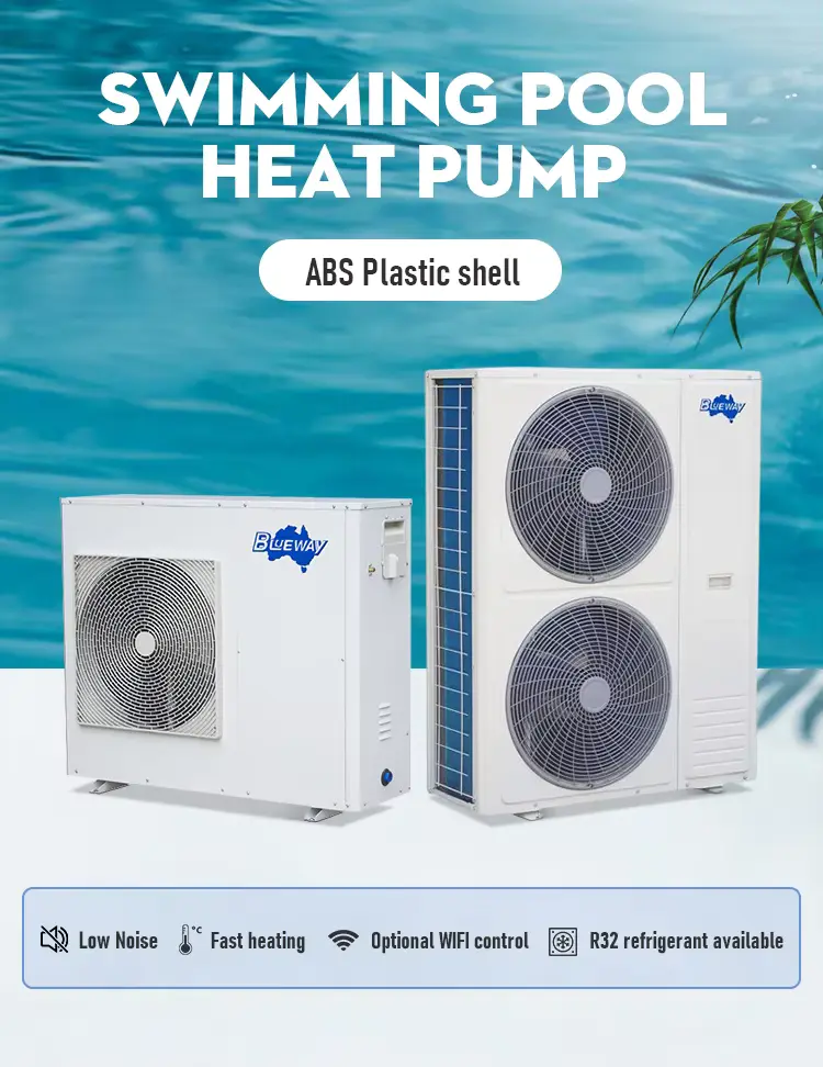 Swining Pool Air Water Warmepumpe Pool 64kw Swining Pool Heat Pump Inverter